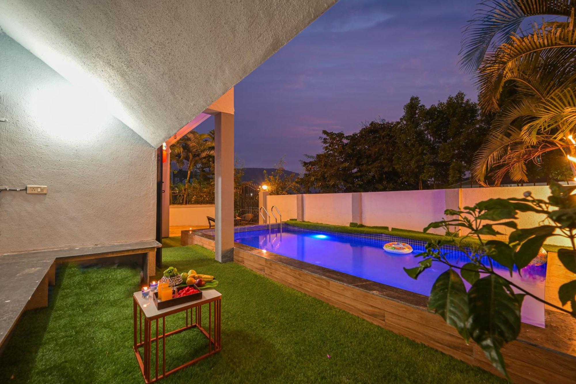 Ll Empyrean Stay II Luxury Ll Celestial Unicorn Villa Ll 3Bhk Ll Ac Ll Private Big Pool Ll Lonavala Luaran gambar