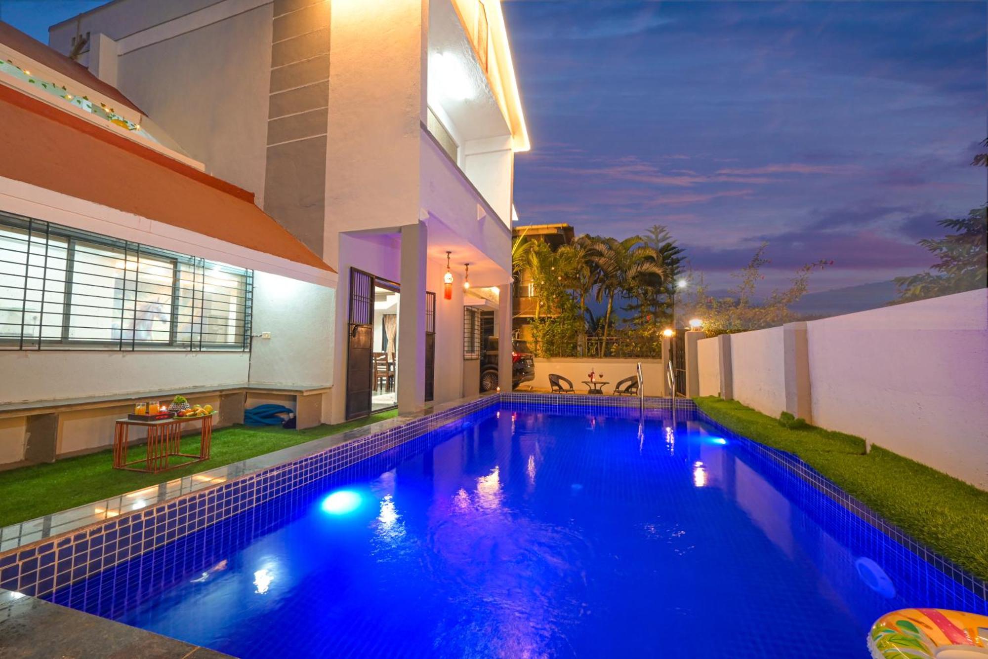 Ll Empyrean Stay II Luxury Ll Celestial Unicorn Villa Ll 3Bhk Ll Ac Ll Private Big Pool Ll Lonavala Luaran gambar